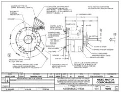 5464 Nidec | 1/3 Hp 825 RPM 2-Speed 208-230V; 5.6" Condenser Motor -MotorHub Shop Nidec 5464 Line 30918.1571848242