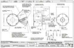 8671 Nidec | 1/2 Hp 1075 RPM 2-Speed 208-230V; 5.6" Condenser Motor 7 8671 Nidec | 1/2 Hp 1075 RPM 2-Speed 208-230V; 5.6" Condenser Motor -MotorHub Shop Nidec 8671 98679.1572426505