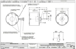 LX7927 Nidec | 1/6 Hp 825 RPM 1-Speed 208-230V; 5.6" Condenser Fan Motor 7 LX7927 Nidec | 1/6 Hp 825 RPM 1-Speed 208-230V; 5.6" Condenser Fan Motor -MotorHub Shop Nidec LX7927 Line 32436.1571221777