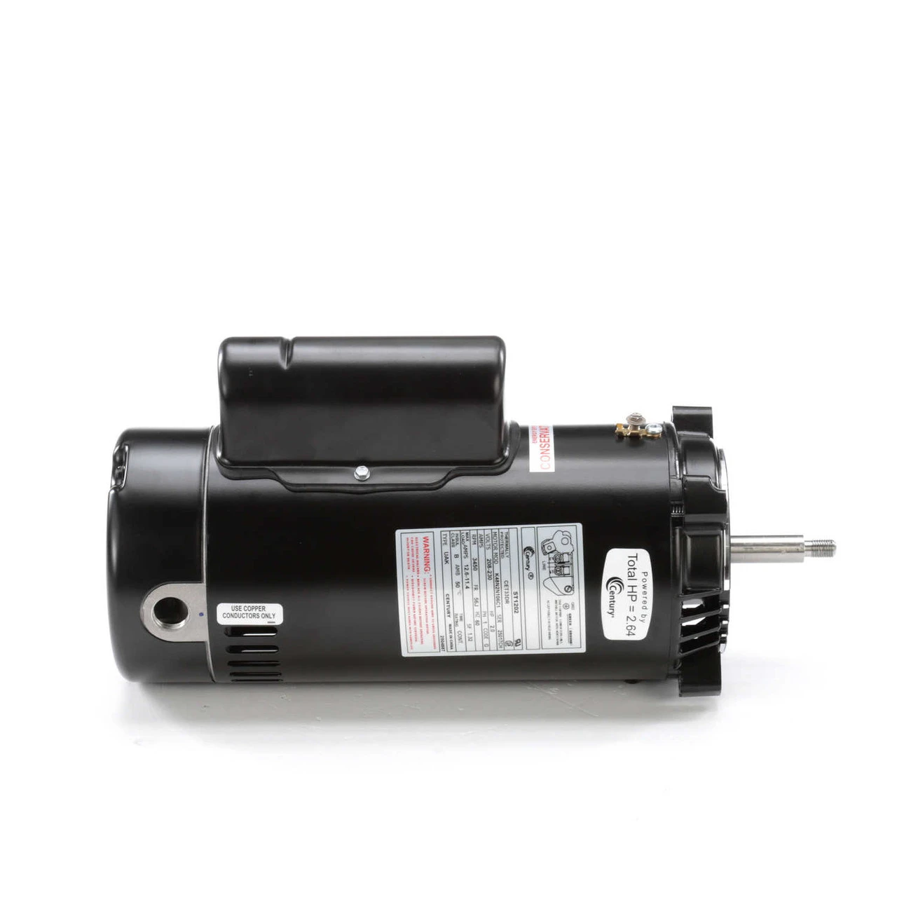 ST1202 Century 2 Hp 3450 RPM 56J Frame 208-230V Energy Efficient Swimming Pool Motor 4 ST1202 Century 2 Hp 3450 RPM 56J Frame 208-230V Energy Efficient Swimming Pool Motor - Image 2