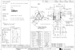 U6521 Century Unit Heater Motor 1/8 Hp, 1075 RPM, 115 Volts -MotorHub Shop U6521 07707.1557326288