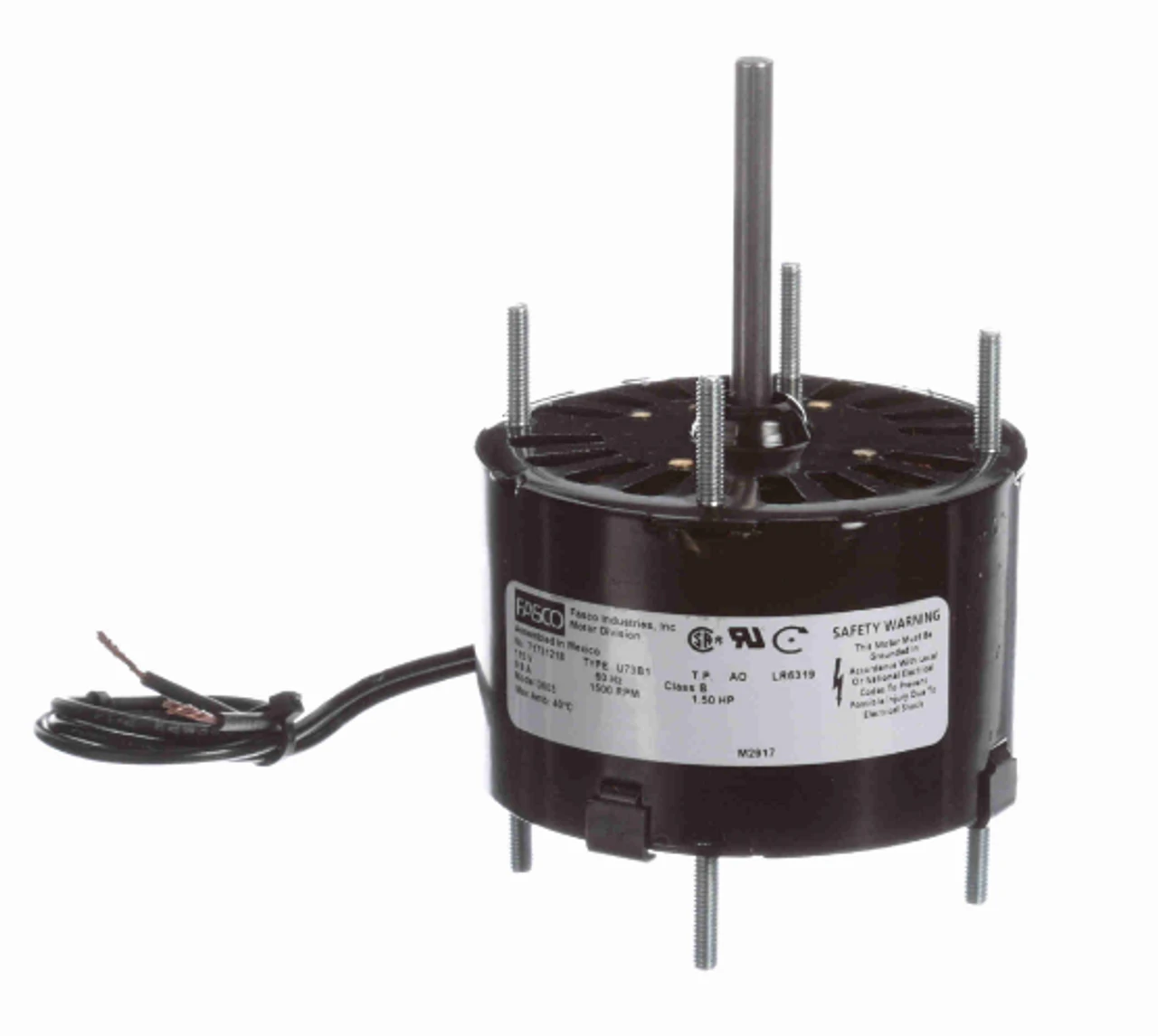 Fasco D603 Motor | 1/50 Hp 1500 RPM CW 3.3" Diameter 115 Volts 3 Fasco D603 Motor | 1/50 Hp 1500 RPM CW 3.3" Diameter 115 Volts
