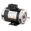 EU0502B Nidec 1/2 Hp 3600 RPM 115/208-230V 56J Frame (Rem Base) ODP 1-Phase Electric Motor -MotorHub Shop eu0332b front 37802.1680716859
