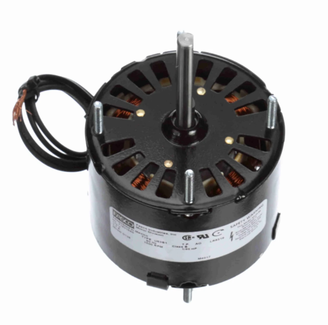 Fasco D127 Motor | 1/40 Hp 1500 RPM CCW 3.3" Diameter 115 Volts 4 Fasco D127 Motor | 1/40 Hp 1500 RPM CCW 3.3" Diameter 115 Volts - Image 2