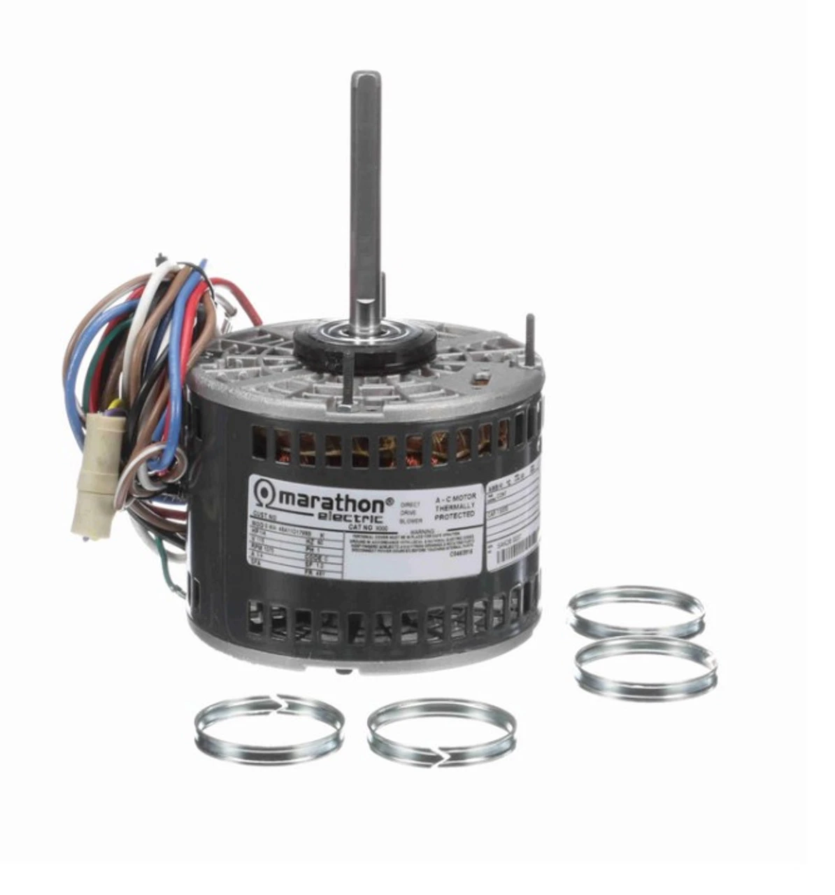 X000 Marathon 1/4 Hp 115V 1075 RPM (3 Speed) OPAO 48Z Frame Blower Motor 3 X000 Marathon 1/4 Hp 115V 1075 RPM (3 Speed) OPAO 48Z Frame Blower Motor